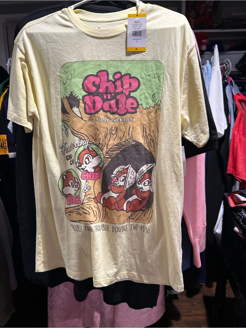 Women’s Disney Chippendale T-shirt, new with Tag